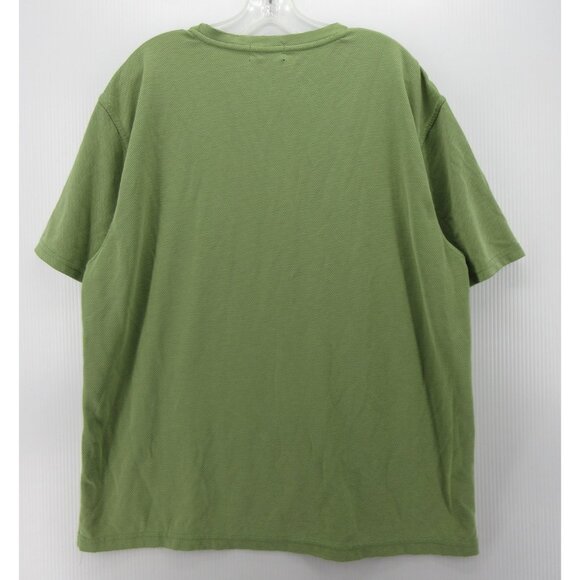 VINTAGE Calvin Klein Shirt XL Pullover T Tee Crewneck Textured Y2K - Picture 7 of 10